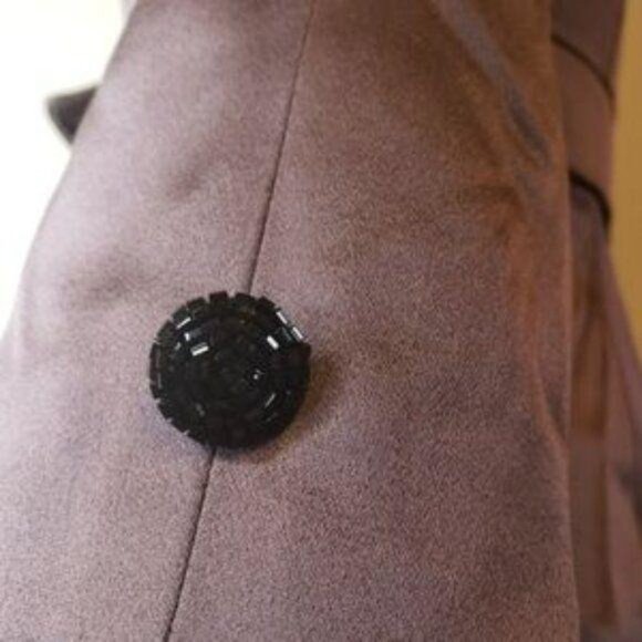 Kay Unger New York Silk Blazer jacket Size 8 Mauve lavender purple shiney sheen - Picture 6 of 12